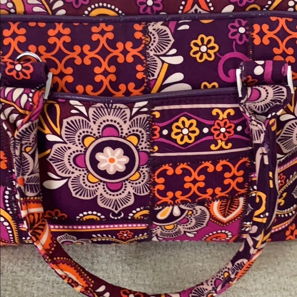 Vera Bradley purple purse